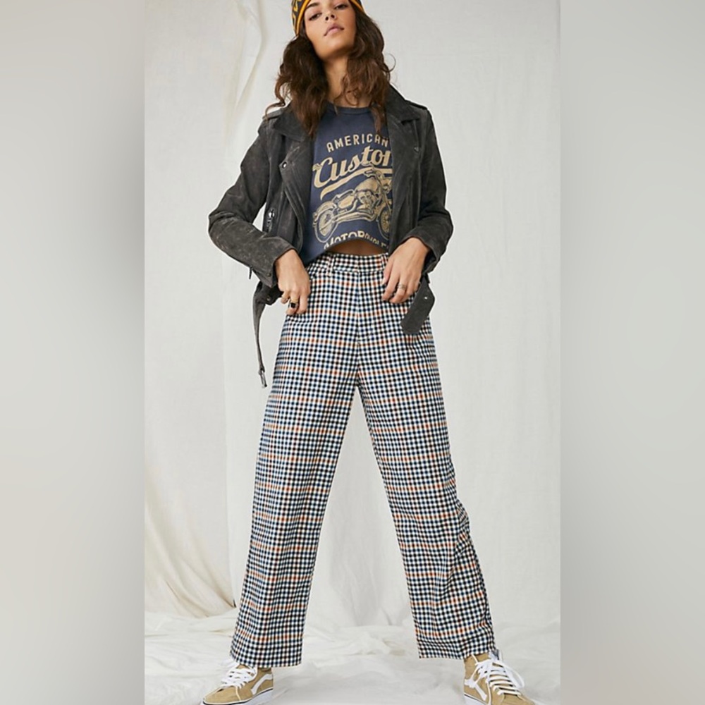 Thurston Pants by Brixton Gingham Plaid